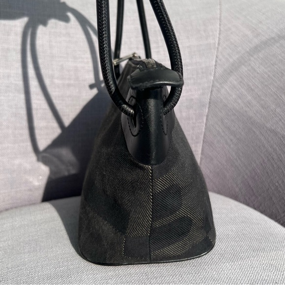 Bali Batuffo logo pattern canvas mini shoulder bag - Picture 6 of 12